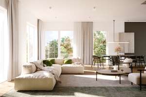 2,5 Zimmer Erdgeschosswohnung mit Souterrain (insg. 123 qm Nutzfläche)  und grosszügigem Garten – Enzianstrasse 9 a, 80689 Blumenau, München – Vorschaubild 2
