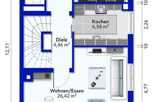 Stilvolle 5,5-Zimmer-Maisonette am Haigst – mit Seltenheitswert: maßgefertigte Einbauten, Weitbli – Die vollständige Adresse der Immobilie erhältst du vom Anbieter., 70597 Haigst, Stuttgart – Vorschaubild 11