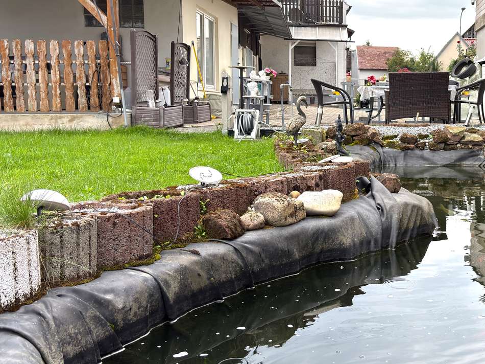 Teich und Garten