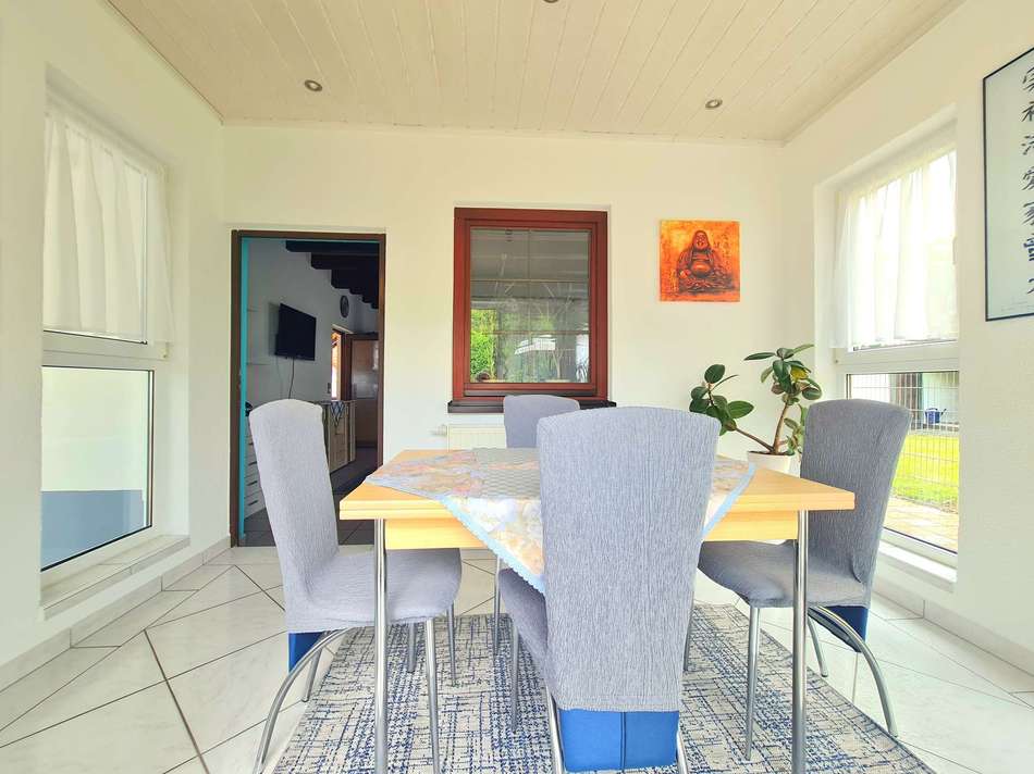 Ferienhaus, Wintergarten