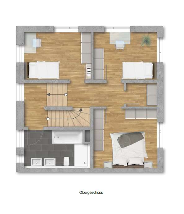 Grundriss Obergeschoss