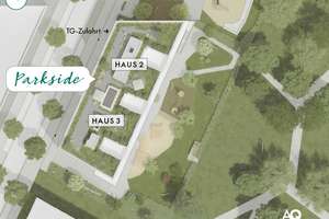 4-Zi-Whg. mit 2 großzügigen Tageslichtbädern, davon 1 en suite u. großzügigem Balkon zum Park – Franz-Heubl-Straße 1, 81735 Waldtrudering, München – Vorschaubild 10