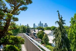 Traumhafter Skylineblick - Exklusives Penthouse mit Rooftop im Frankfurter Diplomatenviertel – 60487 Bockenheim, Frankfurt am Main – Vorschaubild 1