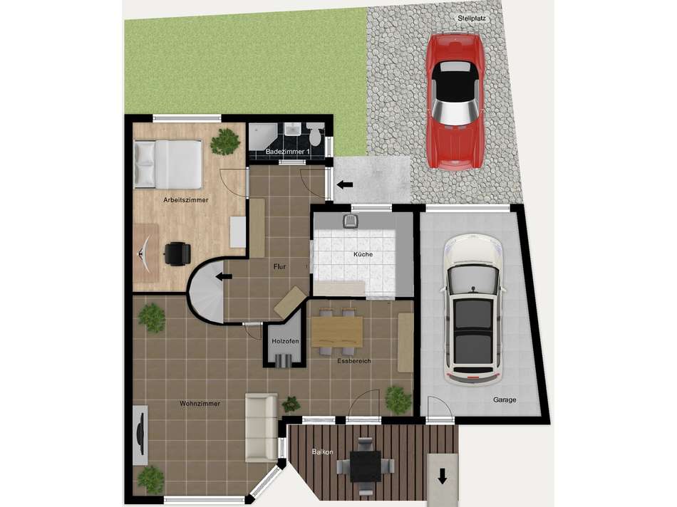 Grundriss EG