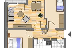 Demnächst frei! 3-Zimmer-Wohnung in Siegen Wenscht