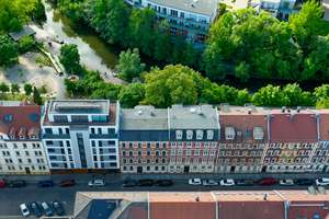 Direkt am Karl-Heine-Kanal. Dreizimmerwohnung mit Balkon, Erdgeschoss - vermietet & provisionsfrei – Endersstraße 43, 4177 Lindenau, Leipzig – Vorschaubild 12