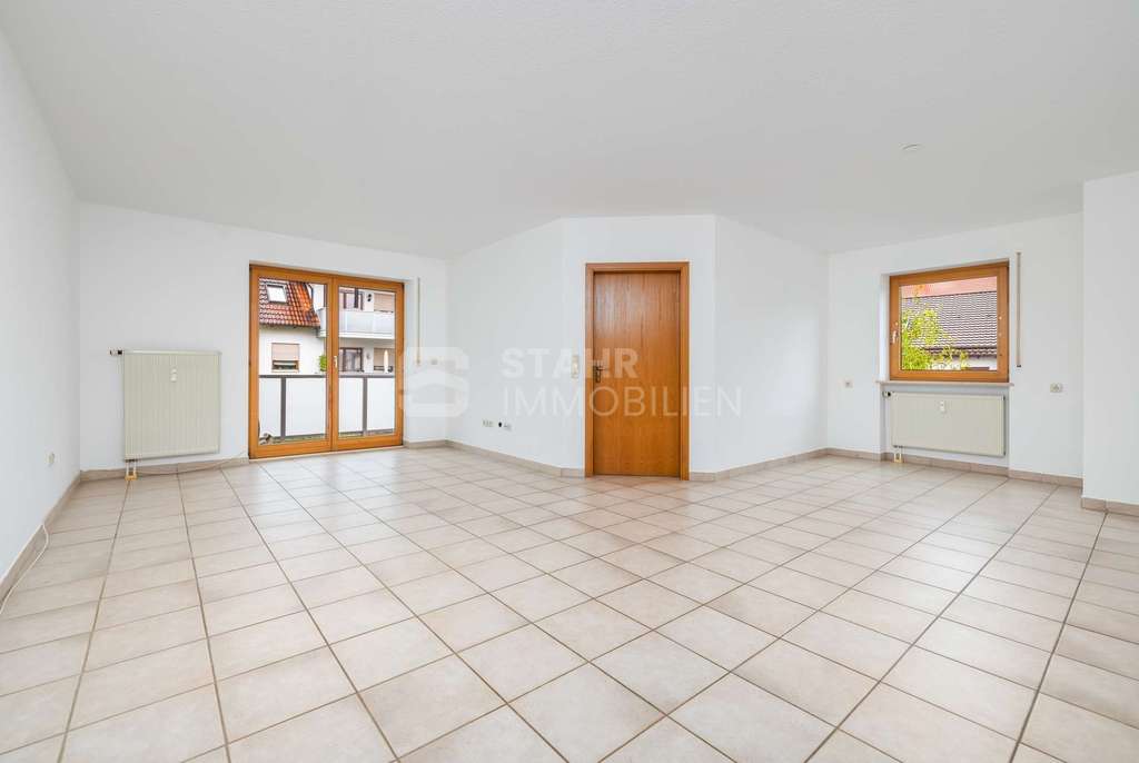 Immobilie in Fischach - Wohlfühlen ab sofort: 3-Zimmer-Wohnung mit Balkon - Bild 3