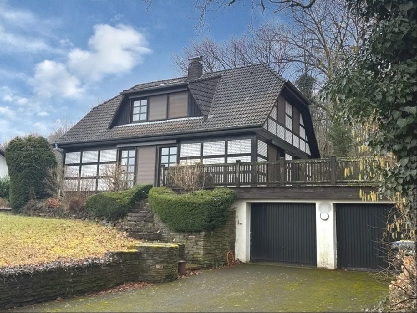 Freist. Fachwerk-Fertighaus mit Garten und Garage - Steinberg-Deckenhardt, Sankt Wendel Kreis – Bild 1