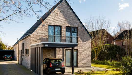 Bild von Neubau-Einfamilienhaus in Oldenburg-Alexandersfeld mit 4 Zimmern & Garten, 383 m² Grundstück