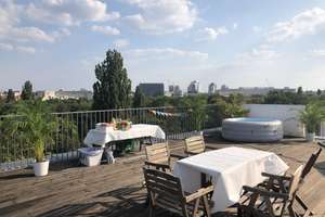 Penthouse appartment mit großer Dachterasse (möbliert) – Diestelmeyer Str. 5a, 10249 Friedrichshain, Berlin – Vorschaubild 14