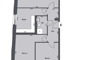 3-Zimmer Whg. 2.03 nur für Studierende und Auszubildende – Körnerstr. 16, 30159 Mitte (Ortsteil), Hannover – Vorschaubild 3