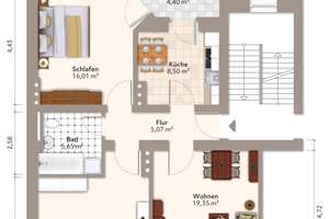 Wohnen im Zentrum - 3-Raum-Wohnung mit Balkon – 39104 Altstadt, Magdeburg – Vorschaubild 11