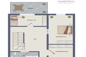 Charmantes Reihenmittelhaus zur Kapitalanlage mit Potential – Die vollständige Adresse der Immobilie erhältst du vom Anbieter., 93051 Kumpfmühl-Ziegetsdorf-Neuprüll, Regensburg – Vorschaubild 3