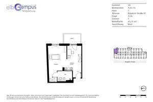 Campusnah wohnen – möbliertes 1-Zimmer-Apartment in Magdeburg – Rogätzer Straße 87, 39106 Alte Neustadt, Magdeburg – Vorschaubild 11