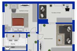 Gemütliche 3-Zimmer-Wohnung in Neu-Ulm – Die vollständige Adresse der Immobilie erhältst du vom Anbieter., 89231 Neu-Ulm – Vorschaubild 13