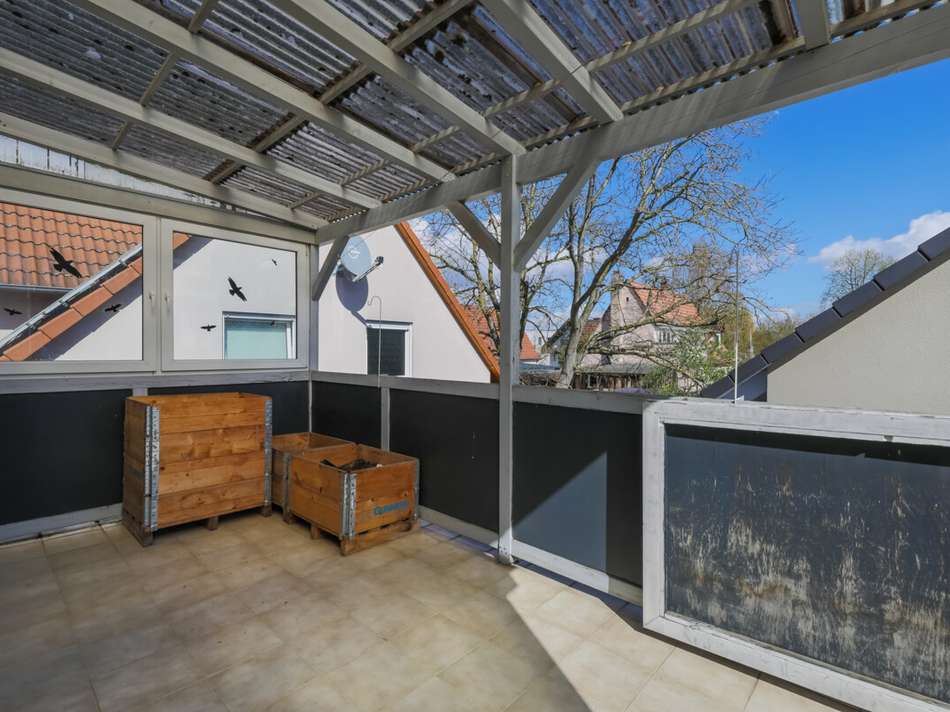Dachterrasse DG