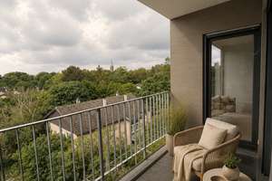 Neubau Penthouse | spektakulärer Weitblick ins Grüne trotz zentraler Stadtlage| 2-Zimmer | Erstbezug – Hagsfelder Allee 17, 76131 Oststadt, Karlsruhe – Vorschaubild 2