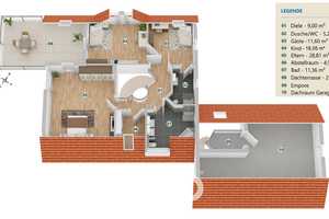 Einfamilienhaus auf großem Grund  mit lebenslangem Nießbrauch in Ehingen/ Landkreis Augsburg – Augsburg (Kreis) – Vorschaubild 19