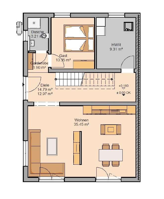 Grundriss Erdgeschoss