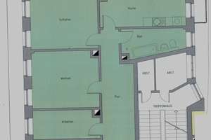 +++GROßE 2,5-R. WHG. +TAGESLICHTBAD m. WANNE+++GROßZÜGIGE RÄUME + BALKON+++ – Reichpietschstraße 27, 4317 Reudnitz-Thonberg, Leipzig – Vorschaubild 7
