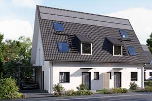 Oberrotweil Erstbezug 2026: Neubau-Doppelhaushälfte für junge Familie mit pflegeleichtem Garten – Bahnhofstraße 36, 79235 Vogtsburg im Kaiserstuhl – Vorschaubild 1