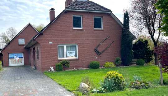 Bild von Einfamilienhaus mit Einliegerwohnung und separatem Baugrundstück in ruhiger Lage von Wiesmoor