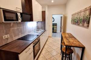 Möblierte moderne 2-ZKB Wohnung mit Einbauküche, Balkon & Aufzug – nah am Clara-Zetkin-Park – Davidstrasse 10, 4109 Zentrum-West, Leipzig – Vorschaubild 4