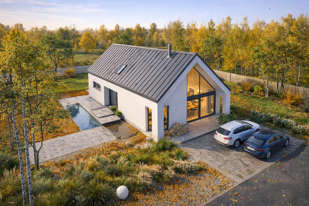 Immobilie in Hülsede - Licht. Raum. Ruhe. –  Modernes Architektenhaus mit Galerie im Weserbergland - Bild 1