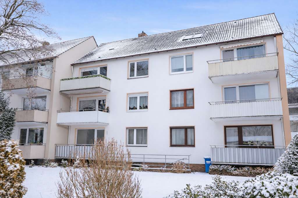 Immobilie in Verden (Aller) - Verden | Helle 3 Zimmer Wohnung mit Süd Balkon in ruhiger, zentraler Lage von Verden - Bild 1