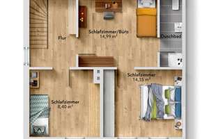 Sanierte DHH, 105m², 5 Zi., großes eingezäuntes Grundstück – Die vollständige Adresse der Immobilie erhältst du vom Anbieter., 37434 Bilshausen – Vorschaubild 13