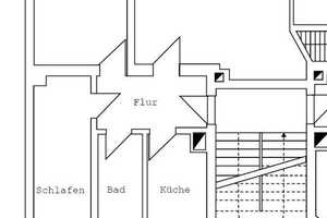 modern ausgestattete 3 Zimmerwohnung mit Einbauküche in Gohlis – Etkar-André-Str. 17, 4157 Leipzig – Vorschaubild 14