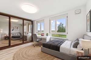 Raum zum Atmen: 4-Zimmer Maisonette-Wohnung im grünen Münchner Norden, Milbertshofen – Die vollständige Adresse der Immobilie erhältst du vom Anbieter., 80937 Am Hart, München – Vorschaubild 6
