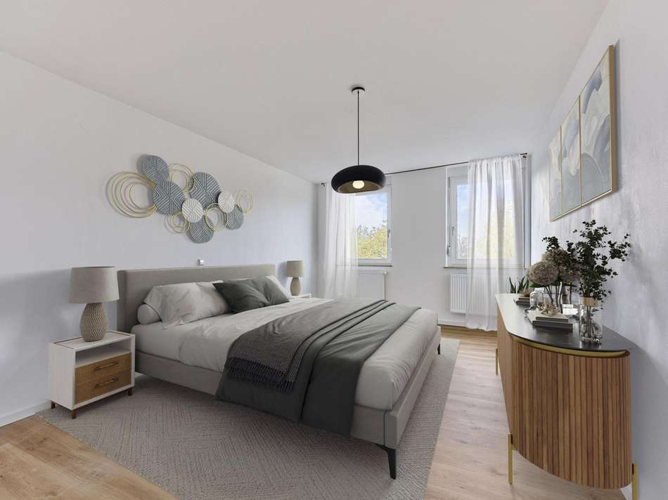 Wohnbeispiel Schlafzimmer