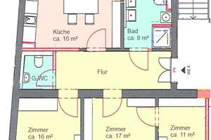 Noble 3-ZW - Gründerzeit- mit Wohnküche, gr. Balkon, Bad + sep. WC, Lift, hochwertig, ruhige Lage – Die vollständige Adresse der Immobilie erhältst du vom Anbieter., 4179 Leutzsch, Leipzig – Vorschaubild 21