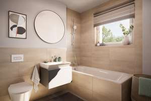 FRÜHLINGS-SPECIAL: Traumhafte 3,5-Zimmer-Wohnung mit Balkon in Süd-West-Ausrichtung – Mortonstraße 26, 80937 Am Hart, München – Vorschaubild 3