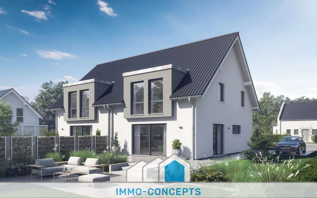 Immobilie in Halstenbek - Doppelhaushälfte-Neubau nach Ihren Vorstellungen – nachhaltig, komfortabel und zeitgemäß - Bild 0