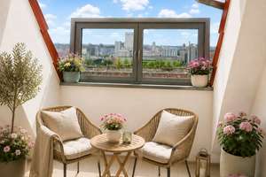 Lieblingsplatz gesucht? 2 Zimmer mit Balkon auf der Elbinsel warten auf dich