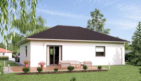 Bild von Bauen in GF Gamsen mit ELM BAU  einen Bungalow  für ein Paar oder eine kleine Familie