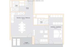 QVIII - 2 ZIMMERWOHNUNG IM SCHWABINGER TOR! – Die vollständige Adresse der Immobilie erhältst du vom Anbieter., 80804 Münchner Freiheit, München – Vorschaubild 5