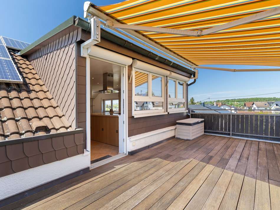 Dachgeschoss Dachterrasse