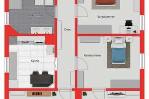 Großzügige Altbauwohnung mit 106 m², 4 Zimmern und hervorragender Anbindung – 86153 Stadtjägerviertel, Augsburg – Vorschaubild 9