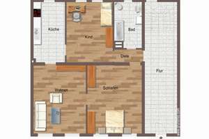 3 Zimmer Wohnung in der Altstadt ... – Die vollständige Adresse der Immobilie erhältst du vom Anbieter., 90762 Altstadt, Innenstadt, Fürth – Vorschaubild 7