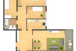 4-Zimmerwohnung Heidelberg – Sandwingert 6, 69123 Wieblingen, Heidelberg – Vorschaubild 2