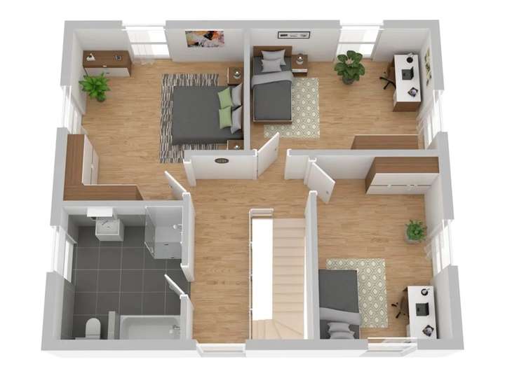 Grundriss OG Beispiel