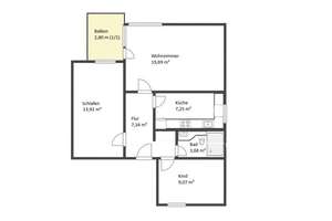Moderne 3-Zimmer-Eigentumswohnung mit Balkon und Stellplatz – Die vollständige Adresse der Immobilie erhältst du vom Anbieter., 21031 Lohbrügge, Hamburg – Vorschaubild 13