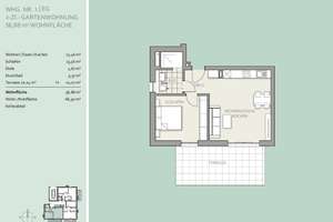 Erstbezug - Einladende, sonnige 2-Zimmer-Terrassenwohnung mit kleinem Garten. Beste Infrastruktur. – Die vollständige Adresse der Immobilie erhältst du vom Anbieter., 81375 Neuhadern, München – Vorschaubild 6