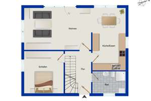 Familiengeeignetes Einfamilienhaus mit 5 Zimmern und wunderschönem Garten im Südosten Berlins – Die vollständige Adresse der Immobilie erhältst du vom Anbieter., 12557 Köpenick, Berlin – Vorschaubild 15