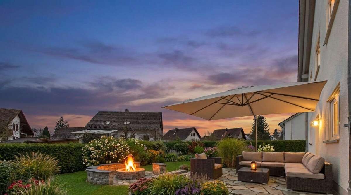 Immobilie in Alleshausen - Barrierefreie Wohnung + Haus + Doppelgarage + Garten - ideal als Einfamilien- oder Zweifamilienhaus - Bild 3