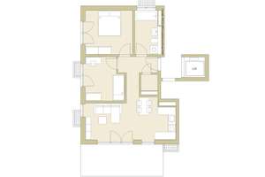 Wohnensemble Gipfelglück - 3 Zimmer-Gartenwohnung - Whg 1