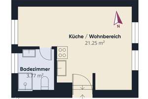 Charmante 1-Zimmer-Altstadtwohnung! – Die vollständige Adresse der Immobilie erhältst du vom Anbieter., 93047 Innenstadt, Regensburg – Vorschaubild 11